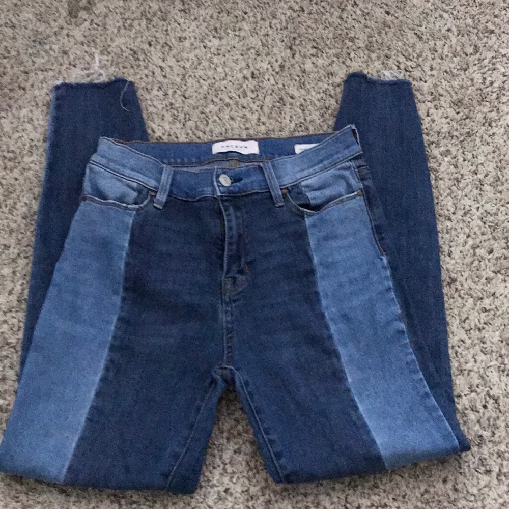 Two-toned jeans